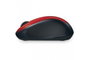 Logitech M235 Ratón Inalámbrico Rojo
